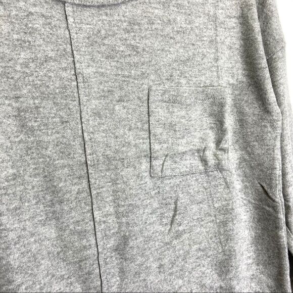 Caslon Grey Brushed Soft Knit Long Sleeve Top XS NEW - Picture 6 of 11